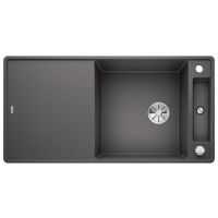 BLANCO Мойка врезная для кухни AXIA III XL 6 S-F оборотная темная скала (523521)
