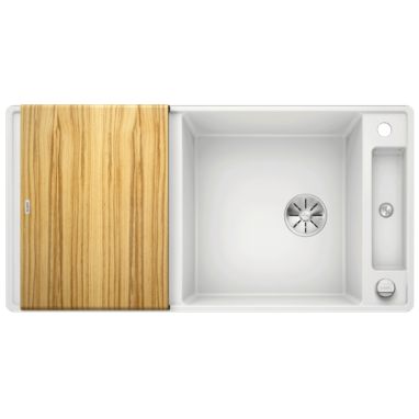 BLANCO Мойка врезная для кухни AXIA III XL 6 S-F оборотная белый (523523)