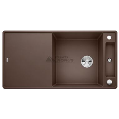 BLANCO Мойка врезная для кухни AXIA III XL 6 S-F оборотная кофе (523525)