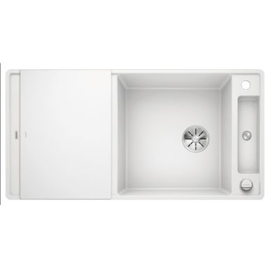BLANCO Мойка врезная для кухни AXIA III XL 6 S-F оборотная белый (523529)