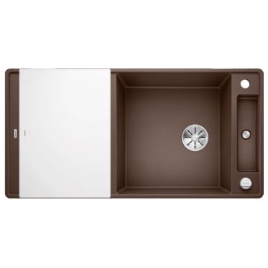 BLANCO Мойка врезная для кухни AXIA III XL 6 S-F оборотная кофе (523531)