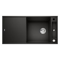 BLANCO Мойка врезная для кухни AXIA III XL 6 S-F оборотная черный (525859)