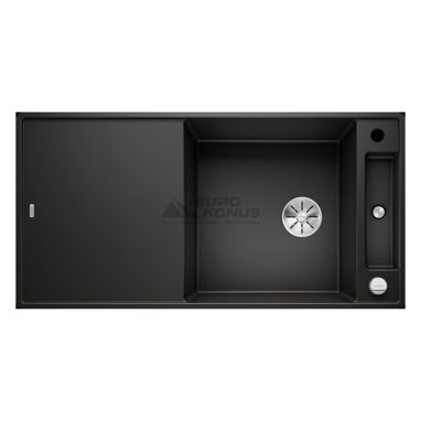 BLANCO Мойка врезная для кухни AXIA III XL 6 S-F оборотная черный (525859)