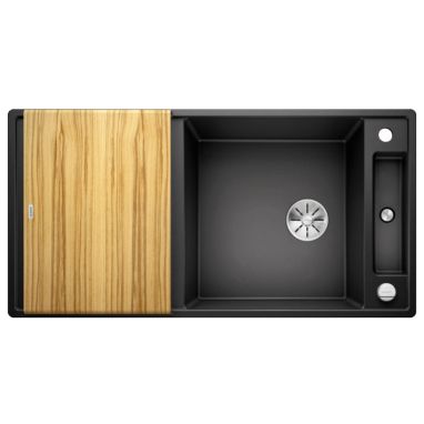 BLANCO Мойка врезная для кухни AXIA III XL 6 S оборотная антрацит (523500)