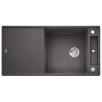 BLANCO Мойка врезная для кухни AXIA III XL 6 S оборотная темная скала (523501)