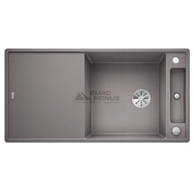 BLANCO Мойка врезная для кухни AXIA III XL 6 S оборотная алюметаллик (523502)