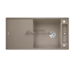 BLANCO Мойка врезная для кухни AXIA III XL 6 S оборотная серый беж (523507)