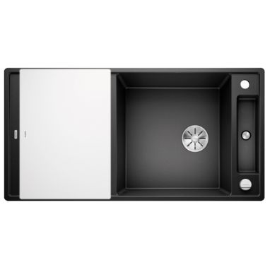 BLANCO Мойка врезная для кухни AXIA III XL 6 S оборотная антрацит (523510)