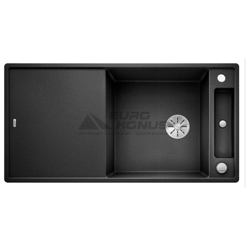 BLANCO Мойка врезная для кухни AXIA III XL 6 S оборотная антрацит (523510)