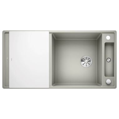 BLANCO Мойка врезная для кухни AXIA III XL 6 S оборотная жемчужный (523513)