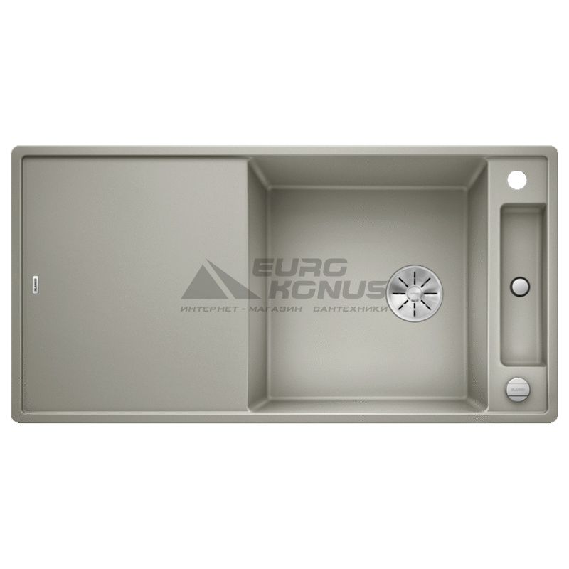 BLANCO Мойка врезная для кухни AXIA III XL 6 S оборотная жемчужный (523513)