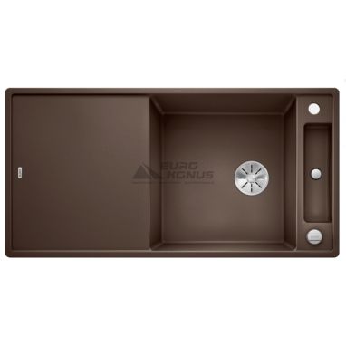 BLANCO Мойка врезная для кухни AXIA III XL 6 S оборотная кофе (523519)