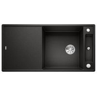 BLANCO Мойка врезная для кухни AXIA III XL 6 S оборотная черный (525857)
