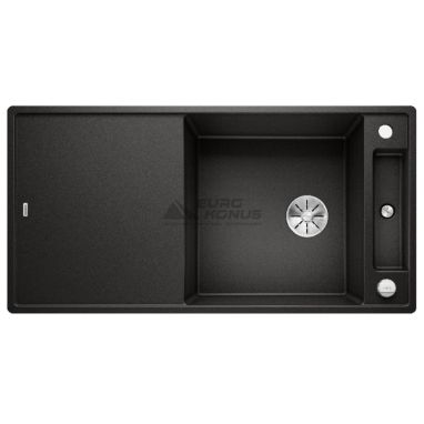 BLANCO Мойка врезная для кухни AXIA III XL 6 S оборотная черный (525857)