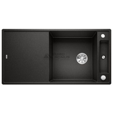 BLANCO Мойка врезная для кухни AXIA III XL 6 S оборотная черный (525858)