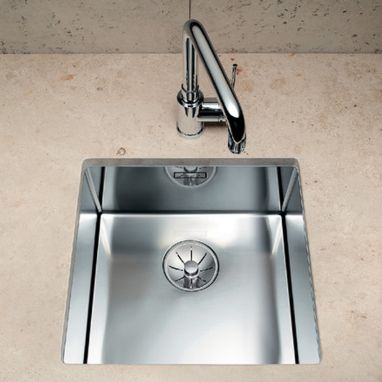 BLANCO Мойка под столешницу для кухни CLARON 340-U без крыла полированная (521571)
