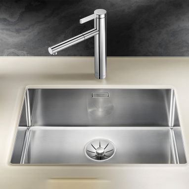BLANCO Мойка под столешницу для кухни CLARON 550-U без крыла полированная (521579)