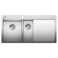 BLANCO Мойка врезная для кухни CLARON 6 S-IF правое крыло полированная (521646)