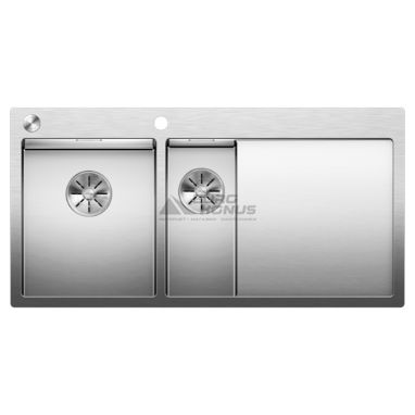BLANCO Мойка врезная для кухни CLARON 6 S-IF правое крыло полированная (521646)