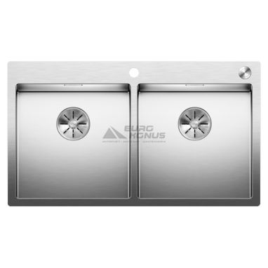 BLANCO Мойка врезная для кухни CLARON 400/400-IF/A без крыла полированная (521654)