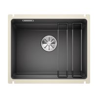 BLANCO Мойка под столешницу для кухни ETAGON 500-U без крыла базальт (525154)