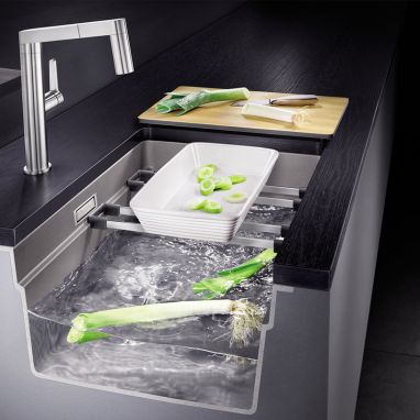 BLANCO Мойка под столешницу для кухни ETAGON 700-U без крыла жасмин (525172)