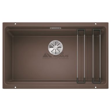 BLANCO Мойка под столешницу для кухни ETAGON 700-U без крыла кофе (525176)