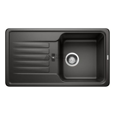 BLANCO Мойка врезная для кухни FAVOS mini оборотная черный (526078)