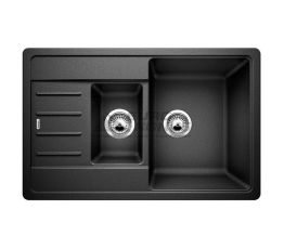 BLANCO Мойка врезная для кухни LEGRA 6 S Compact оборотная антрацит (521302)