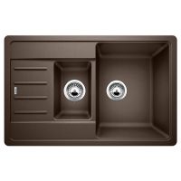 BLANCO Мойка врезная для кухни LEGRA 6 S Compact оборотная кофе (521307)
