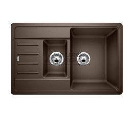 BLANCO Мойка врезная для кухни LEGRA 6 S Compact оборотная кофе (521307)