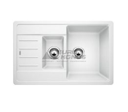BLANCO Мойка врезная для кухни LEGRA 6 S Compact оборотная белый (521304)