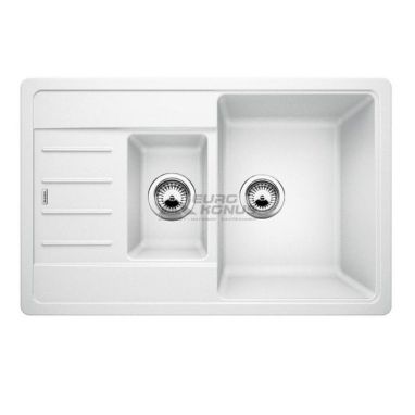 BLANCO Мойка врезная для кухни LEGRA 6 S Compact оборотная белый (521304)