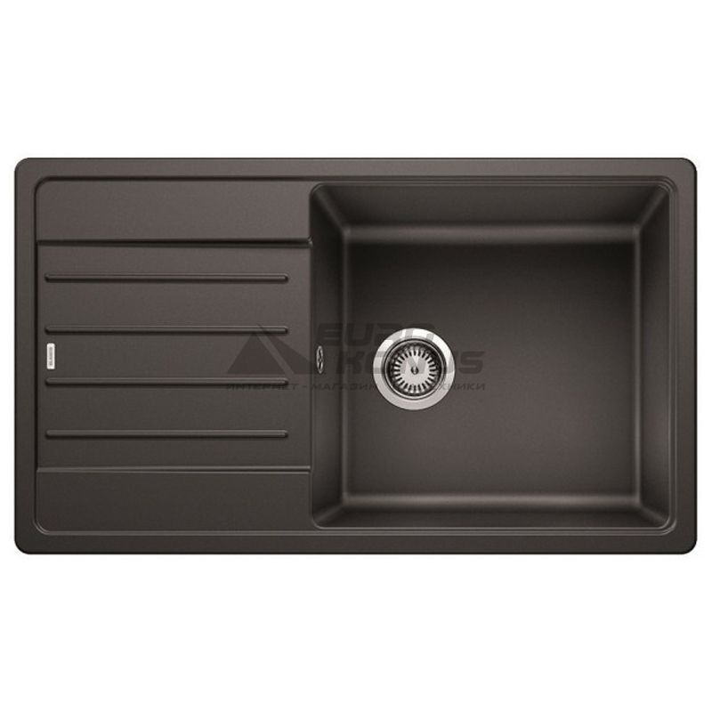 BLANCO Мойка врезная для кухни LEGRA XL 6 S оборотная антрацит (523326)