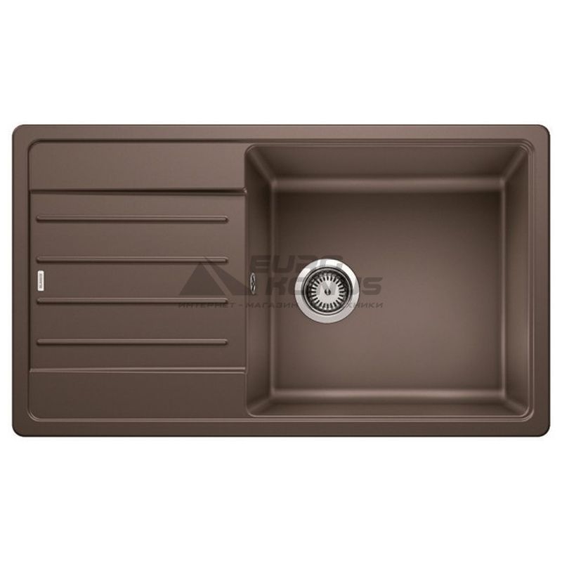 BLANCO Мойка врезная для кухни LEGRA XL 6 S оборотная кофе (523331)