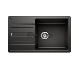 BLANCO Мойка врезная для кухни LEGRA XL 6 S оборотная черный (526087)