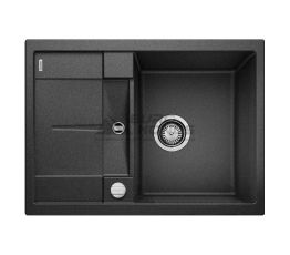 BLANCO Мойка врезная для кухни METRA 45 S Compact оборотная черный (525913)