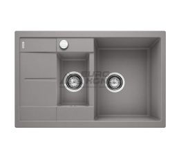 BLANCO Мойка врезная для кухни METRA 6 S Compact оборотная алюметаллик (513553)