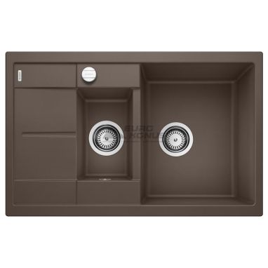 BLANCO Мойка врезная для кухни METRA 6 S Compact оборотная кофе (515044)