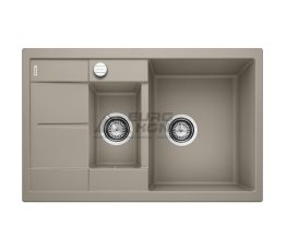 BLANCO Мойка врезная для кухни METRA 6 S Compact оборотная серый беж (517353)