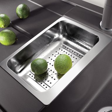 BLANCO Мойка врезная для кухни METRA 6 S оборотная алюметаллик (513045)
