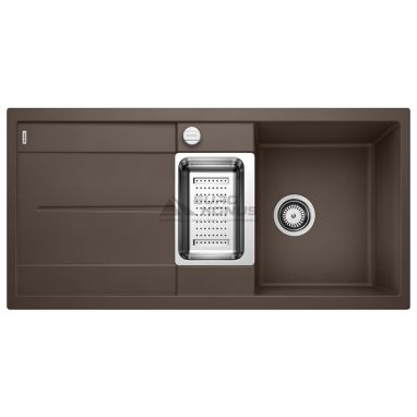 BLANCO Мойка врезная для кухни METRA 6 S оборотная кофе (515045)