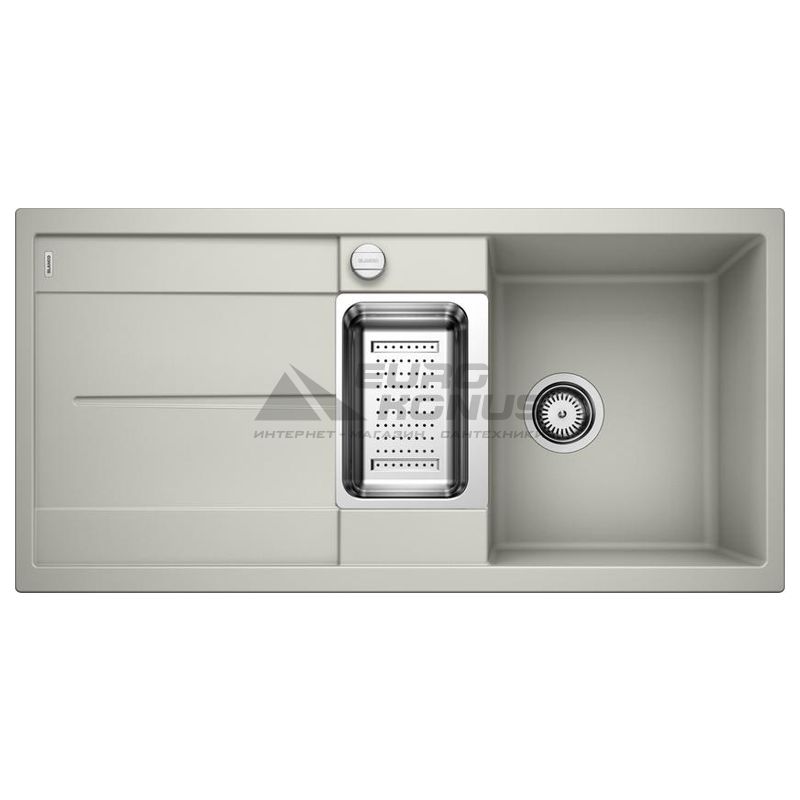 BLANCO Мойка врезная для кухни METRA 6 S оборотная жемчужный (520577)
