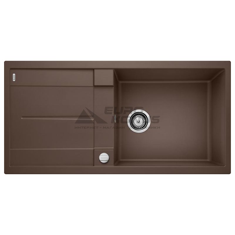 BLANCO Мойка врезная для кухни METRA XL 6 S оборотная кофе (515287)