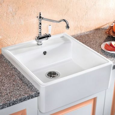 BLANCO Мойка врезная для кухни PANOR без крыла глянцевый белый (514486)