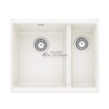 BLANCO Мойка под столешницу для кухни ROTAN 340/160-U без крыла белый (523078)