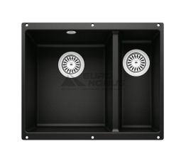 BLANCO Мойка под столешницу для кухни ROTAN 340/160-U без крыла черный (526096)