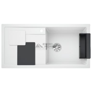 BLANCO Мойка врезная для кухни SITY XL 6 S левое крыло белый (525051)