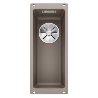 BLANCO Мойка под столешницу для кухни SUBLINE 160-U без крыла серый беж (523403)