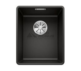 BLANCO Мойка врезная для кухни SUBLINE 320-F без крыла черный (525982)